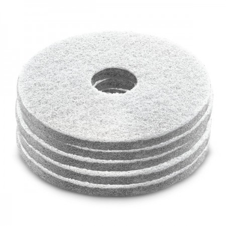 Karcher White Diamond Floor Pad Set 430mm - Box 5 | 6.371-256.0
